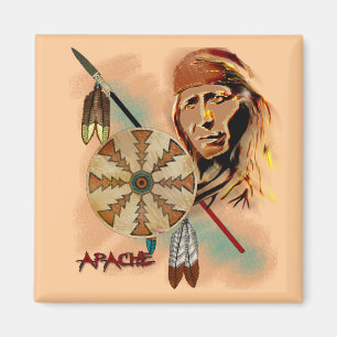 Apache krigare magnet