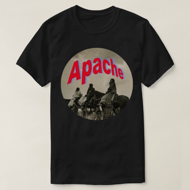 Apache Kvinnor T Shirt (Design framsida)