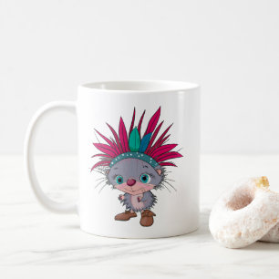Apache porcupine kaffemugg