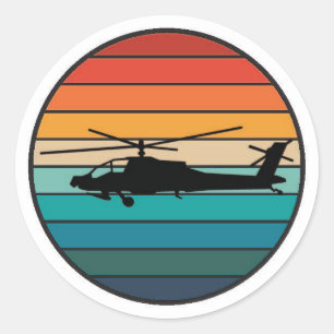 Apache Sticker Runt Klistermärke
