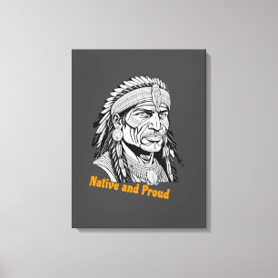 Apache Streched-Kanvastryck Canvastryck
