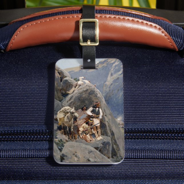 Apache Warriors: Ambush på American Cavalry Bagagebricka (Framsida Insitu 2)