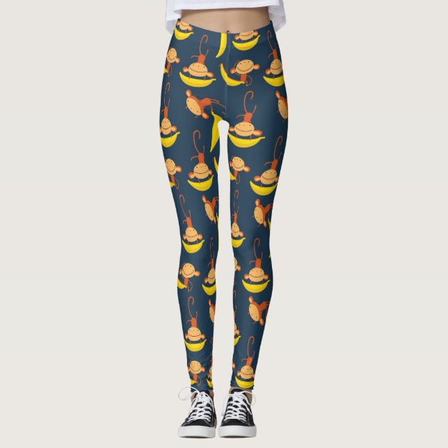 Apadamasker Leggings (Framsida)
