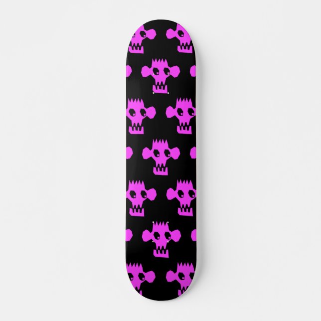 ApadöskallarSkateboard Old School Skateboard Bräda 21,6 Cm (Framsida)