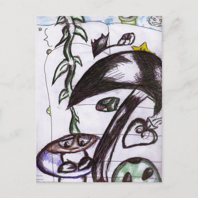 apagefrommariosbärbar vykort (Framsida)