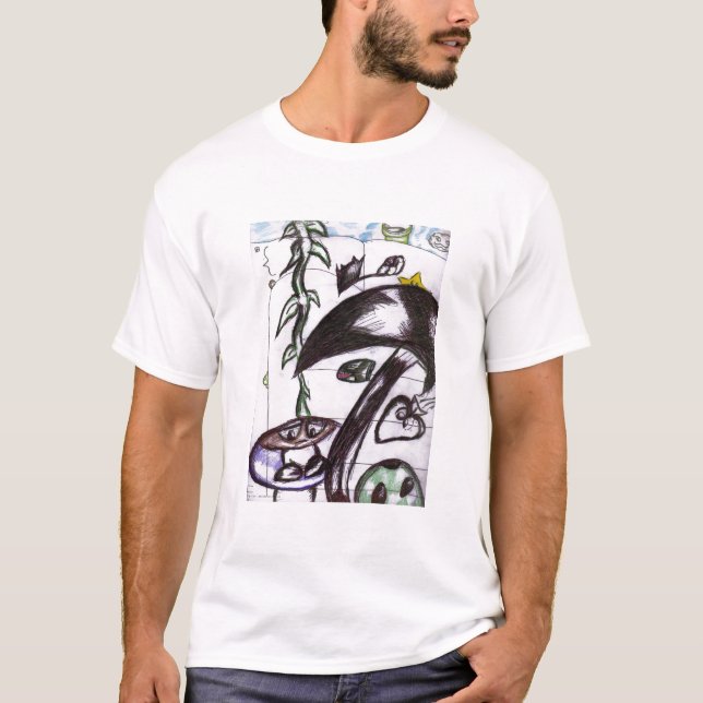 apagefrommariosnotebook tee shirt (Framsida)