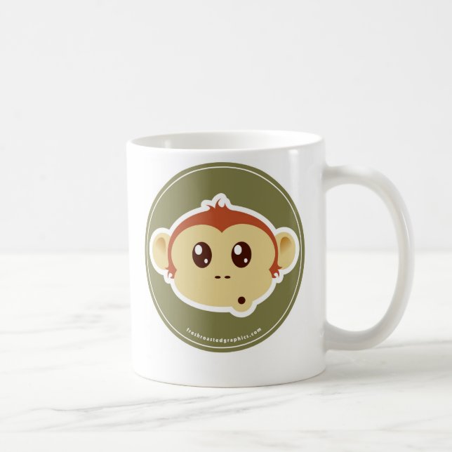Apahuvudmugg Kaffemugg (Höger)