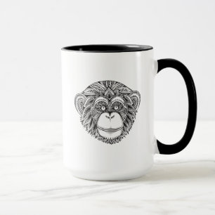 ApaIllustartion klotter Mugg