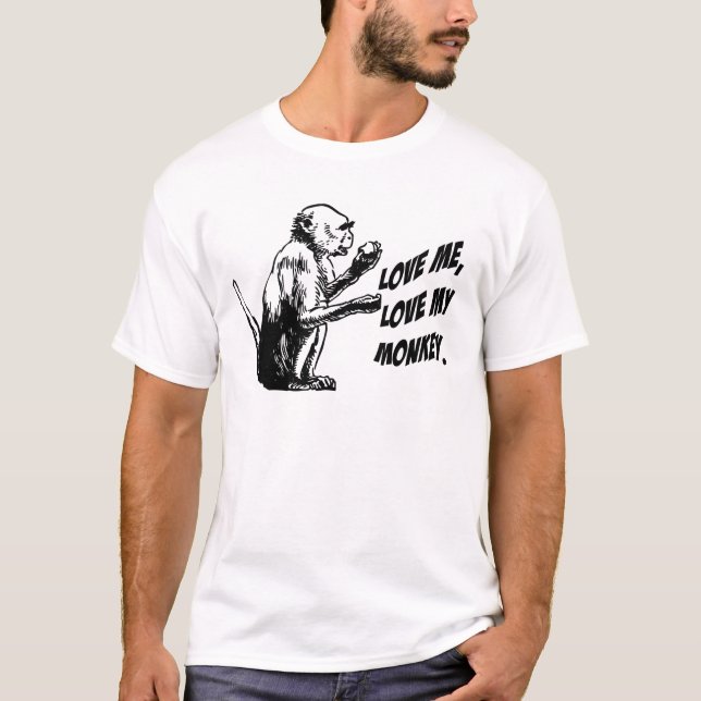 apakärlek tee shirt (Framsida)