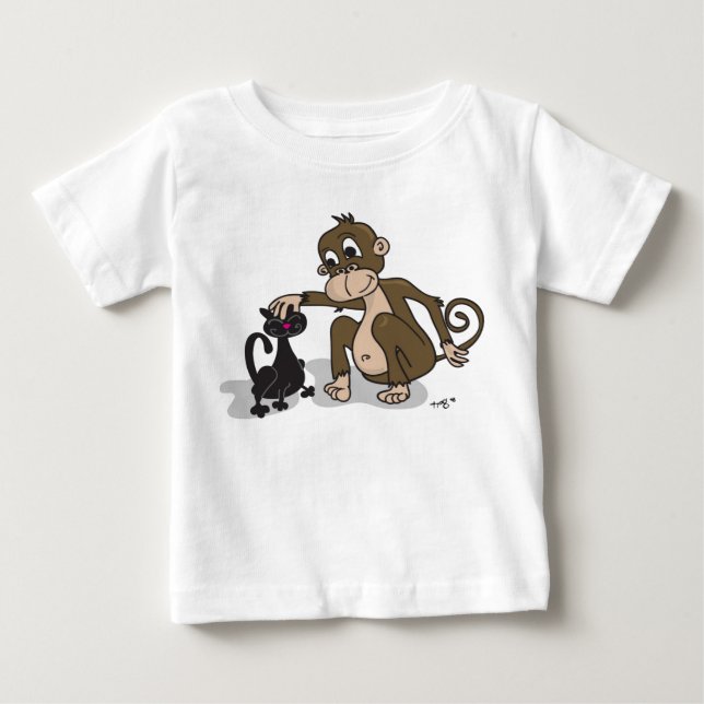 Apakärlekkatt T-shirt (Framsida)