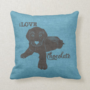 APAL - ChokladLabrador hund älskare kudder Kudde