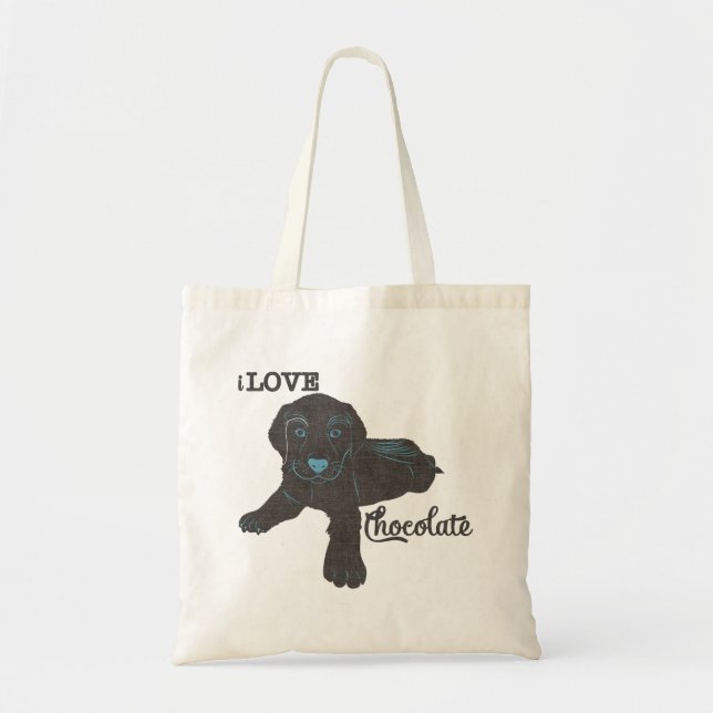 APAL - Toto för chokladLabrador | hund älskare Tygkasse (Framsidan)