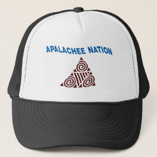 Apalachee-nationens flagghatt truckerkeps