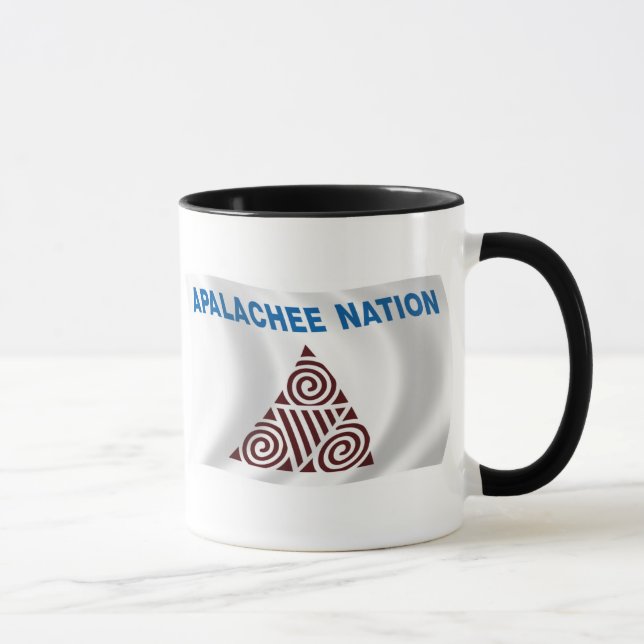 Apalachee-nationens flaggmugg mugg (Höger)