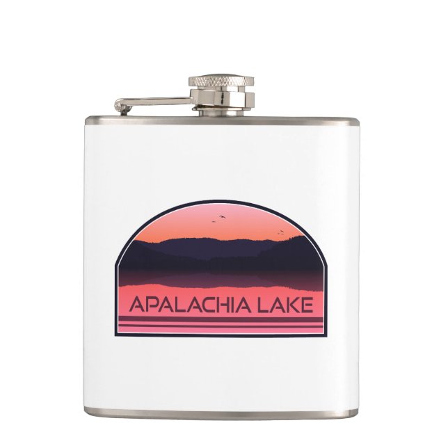 Apalachia Lake North Carolina Röda soluppgången Fickplunta (Framsidan)
