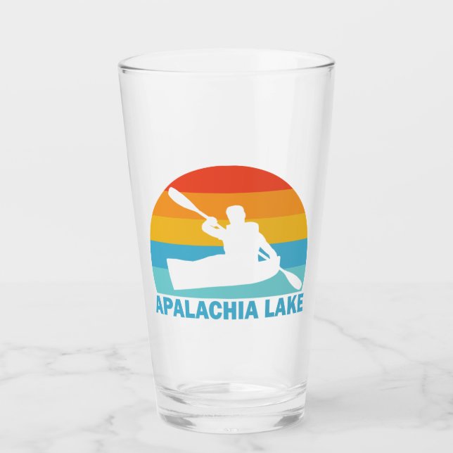 Apalachia Sjö North Carolina Kayak Glaskopp (Framsida)