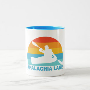 Apalachia Sjö North Carolina Kayak Två-Tonad Mugg