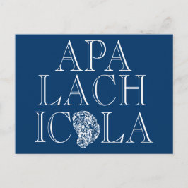 Apalachicola Florida Oyster Design Vykort