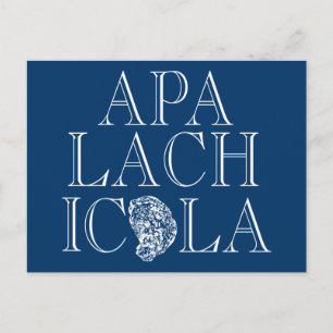 Apalachicola Florida Oyster Design Vykort