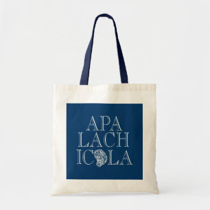 Apalachicola Florida Typografisk ostrondesign Tygkasse