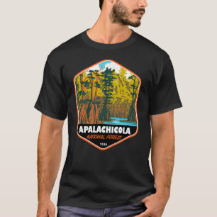 Apalachicola National Forest Baldcypress Träd T Shirt
