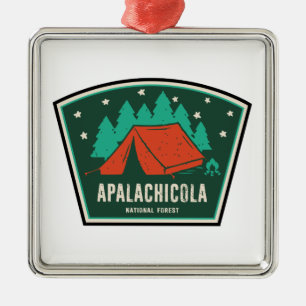 Apalachicola National Forest Camping Julgransprydnad Metall