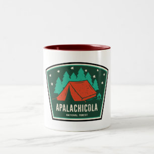 Apalachicola National Forest Camping Två-Tonad Mugg