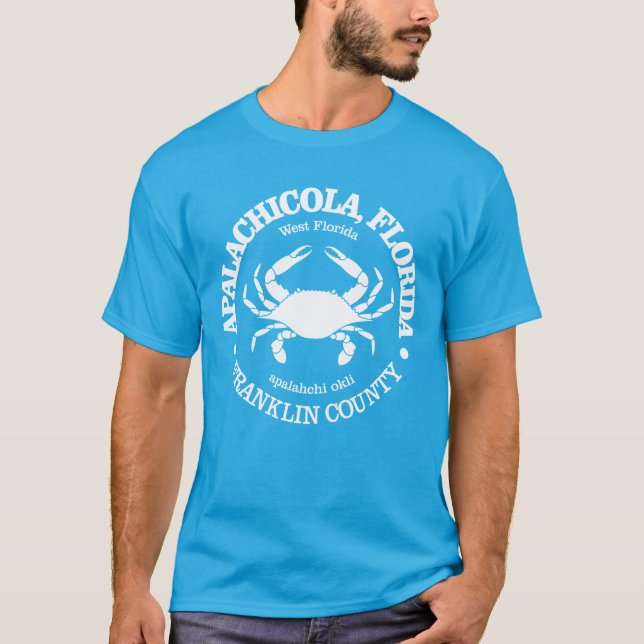 Apalakcola (krabba) t shirt (Framsida)