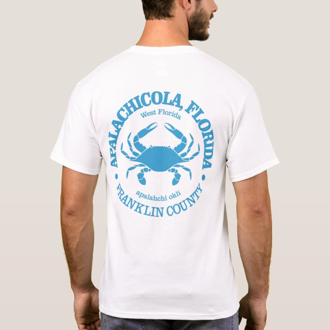 Apalakcola (krabba) t shirt (Baksida)