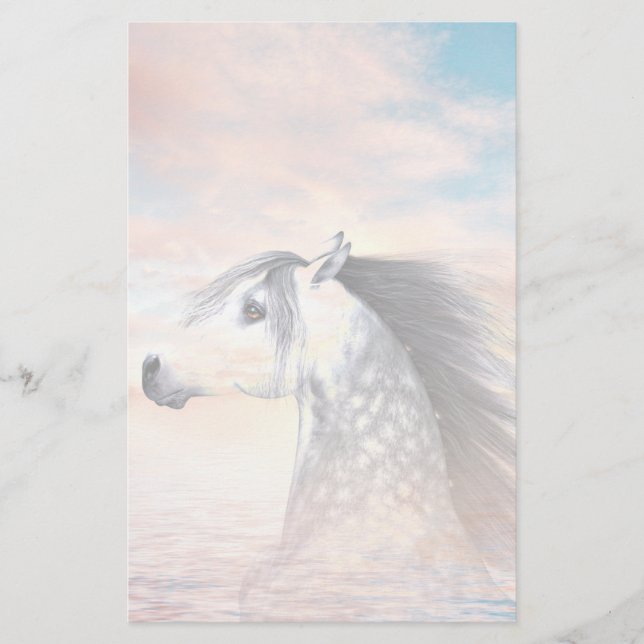 Apaloosa häst brevpapper (Framsida)