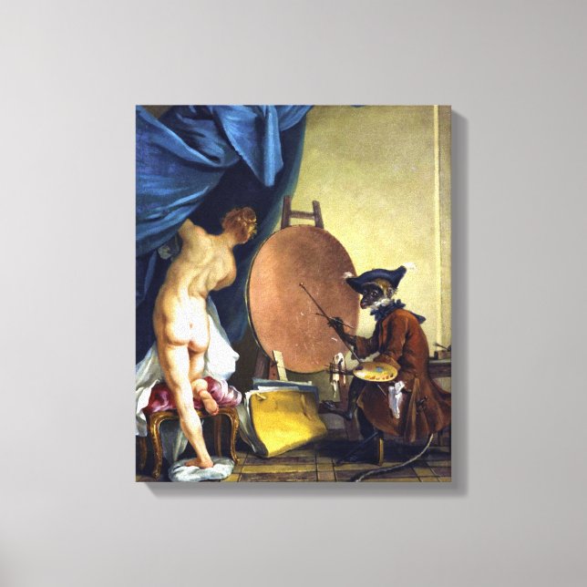 Apamålare Canvastryck (Framsida)