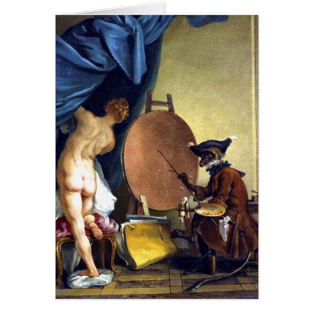 Apamålare Hälsningskort (Framsidan)