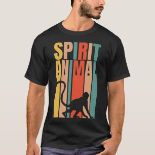 Apan är min andliga djurretro t shirt
