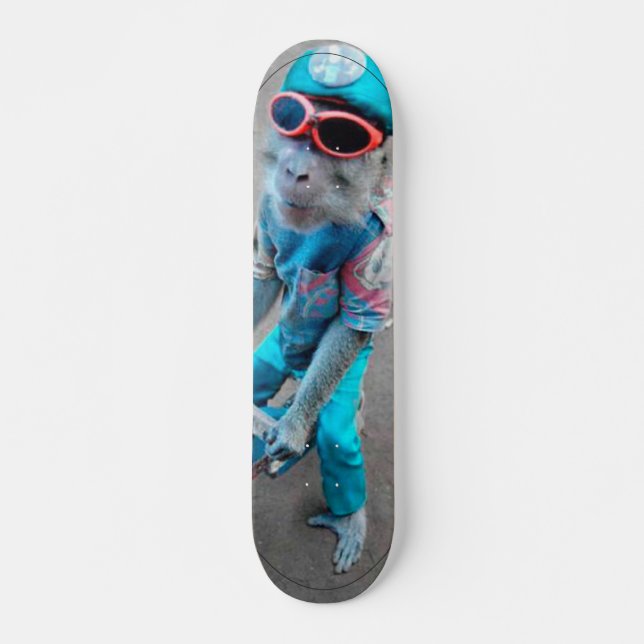 Apan stiger ombord skateboard bräda 20,5 cm (Framsida)