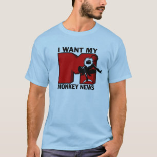 Apanyheterna tänder t-skjortan t shirt