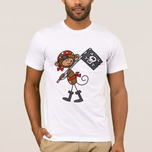 Apapirat med flaggaTshirts och gåvor T Shirt
