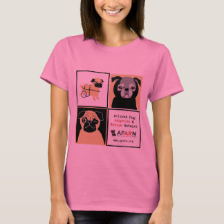 APARN Rädding Pugs Women's Bella Missy T-Shirt