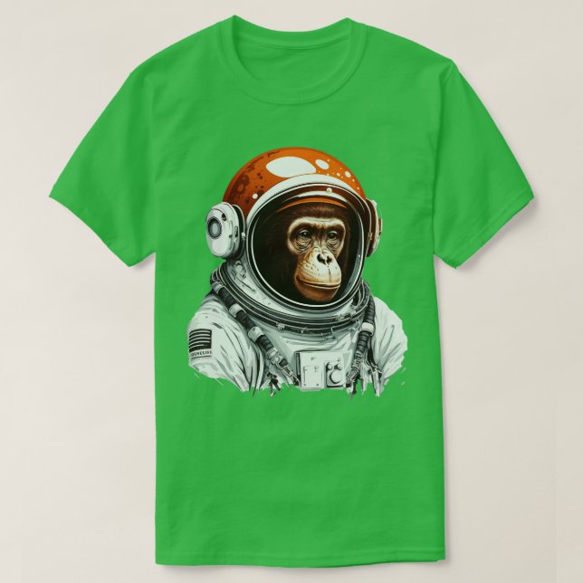 apastronaut t shirt (Design framsida)