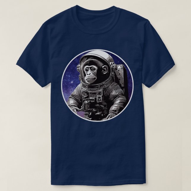 apastronaut t shirt (Design framsida)