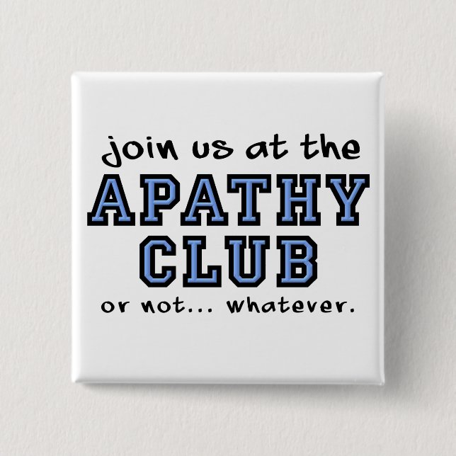 Apathy Club Rollig Badge Knapp (Framsida)