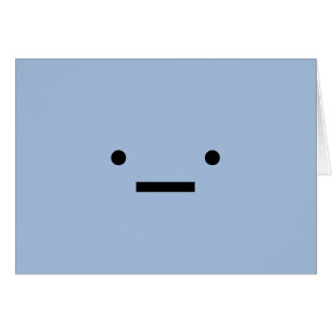Apati (emoticon): kort