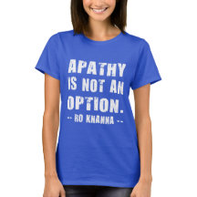 Apati Not Option - Ro Khanna - White Brev