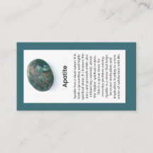 Apatite Crystal: Jewelry Visning Gemstone