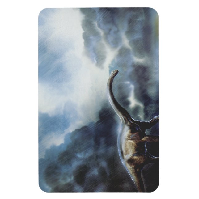 Apatosaurus eller Brontosaurus Magnet (Vertikal)