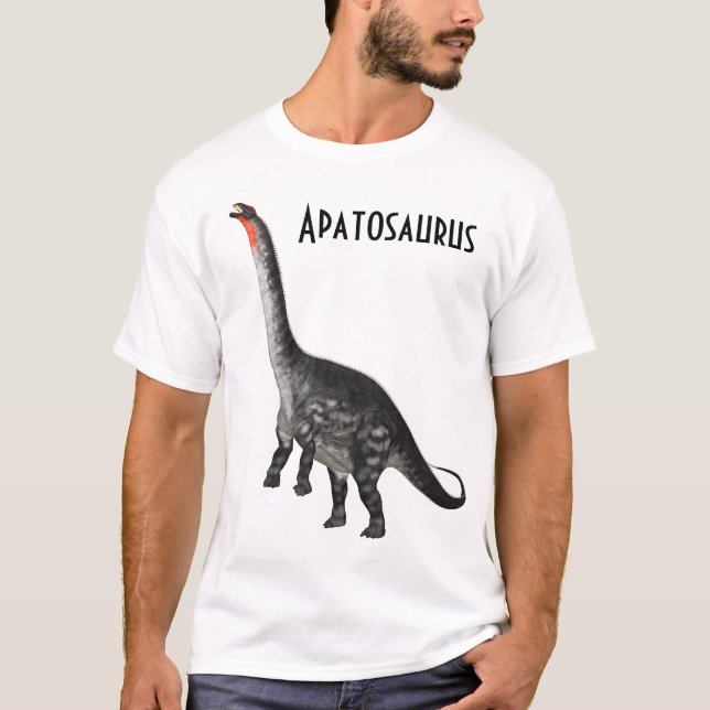 Apatosaurus Shirt T Shirt (Framsida)
