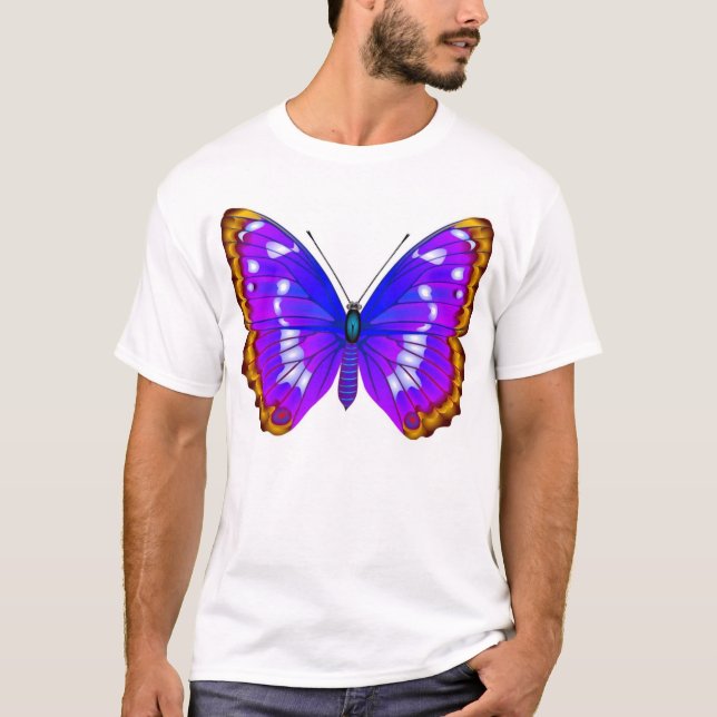 Apaturairis och röd amiralT-tröja Tee Shirt (Framsida)