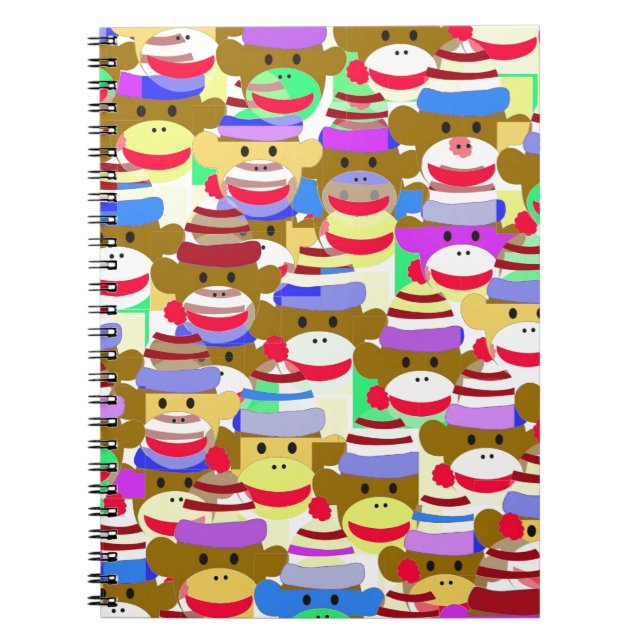ApaWallpaper. Anteckningsbok Med Spiral (Framsidan)