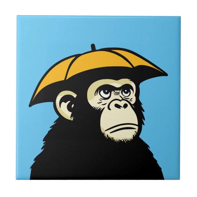 Ape är inte som regn kakelplatta (Framsidan)