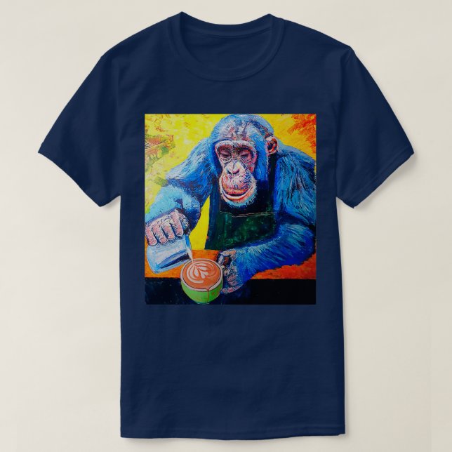 Ape Cafe T Shirt (Design framsida)