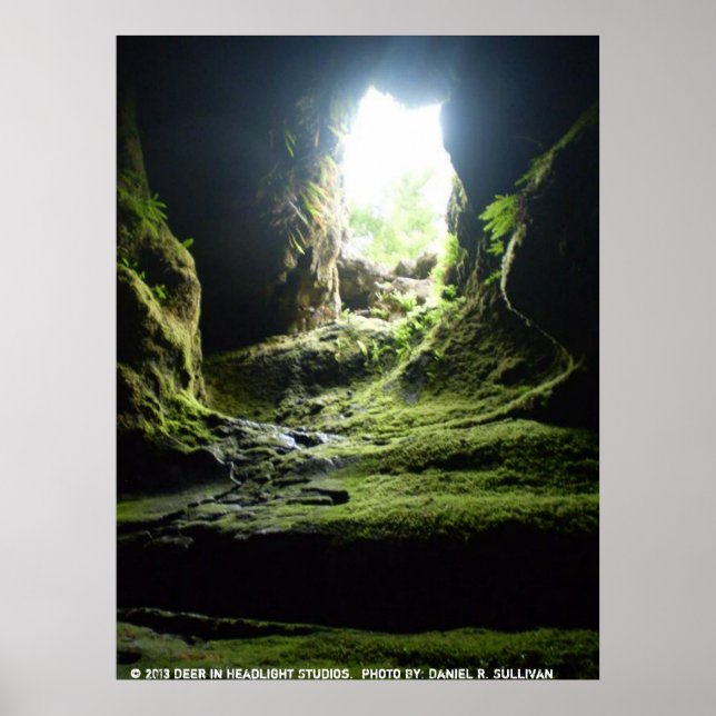 Ape Caves WA Poster (Framsidan)